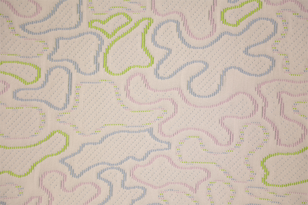 紫色年輪雙面針織空氣層