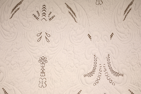 棕色古典針織空氣層