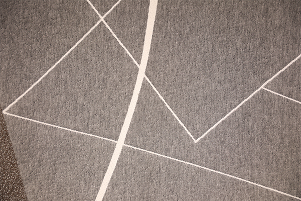 幾何線條針織空氣層