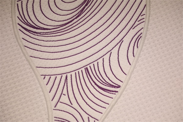 紫色年輪雙面針織空氣層