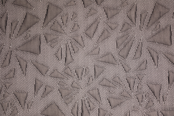 銀絲煙花針織空氣層